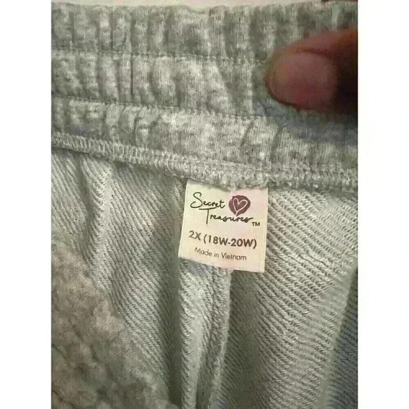 gray womens sweatpants - Picture 2 of 2